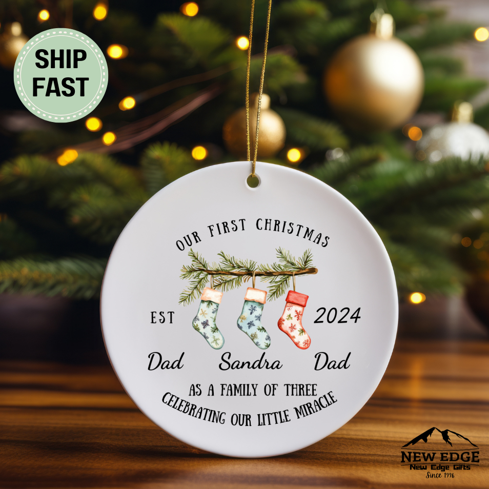 Ceramic Ornament, 4 Shapes