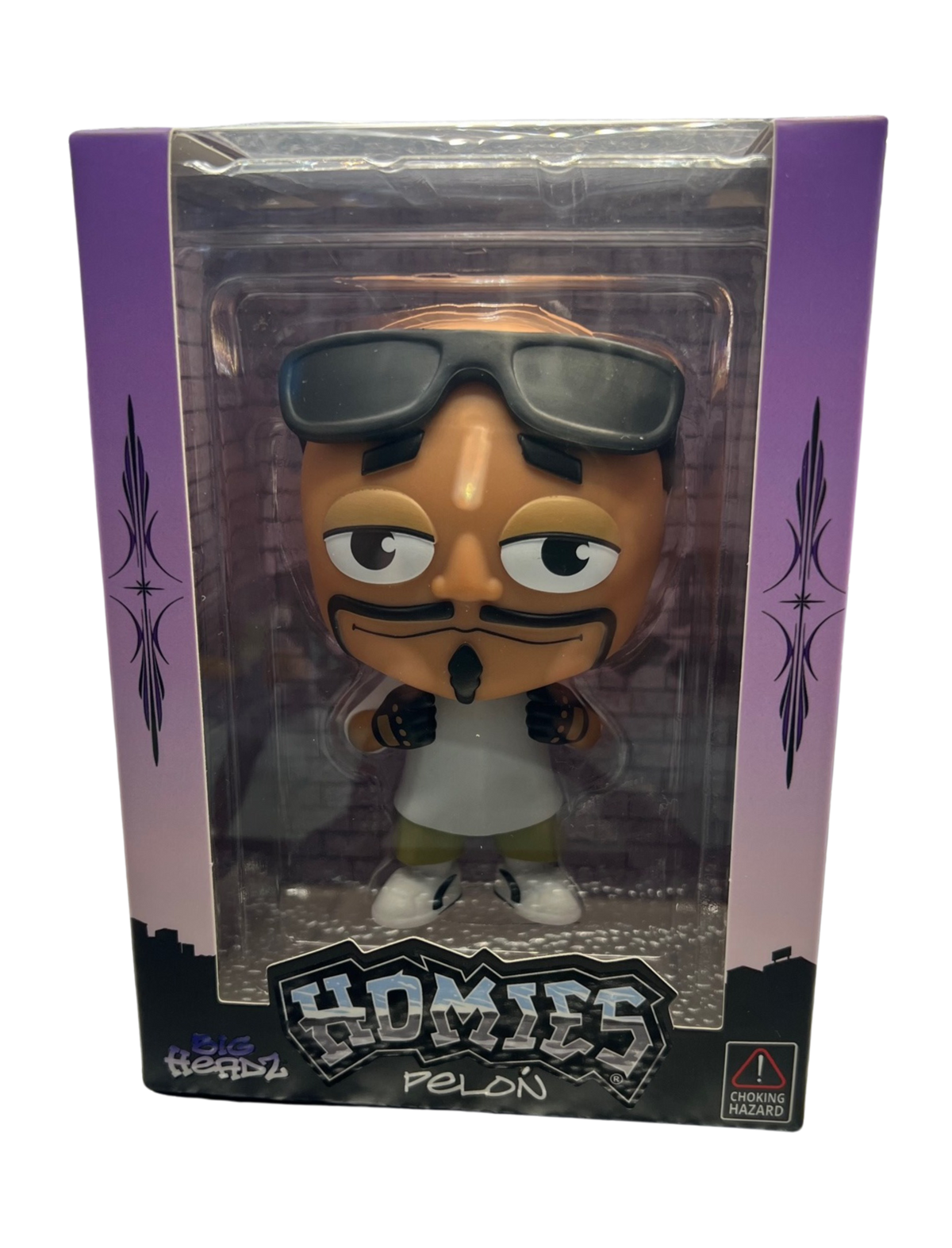 HOMIES™ - PELON BIG HEADZ FIGURE FROM NEW EDGE GIFTS & NOVELTIES
