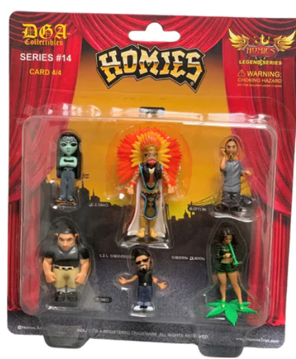 HOMIES Series Blister Card Set