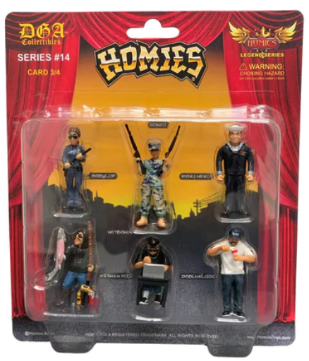 HOMIES Series Blister Card Set