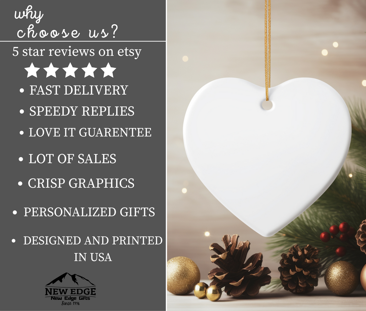 Personalized Coworker Gift Heart Ornament | “Best Team Ever” Appreciation Keepsake | Work Bestie & Friend Gift