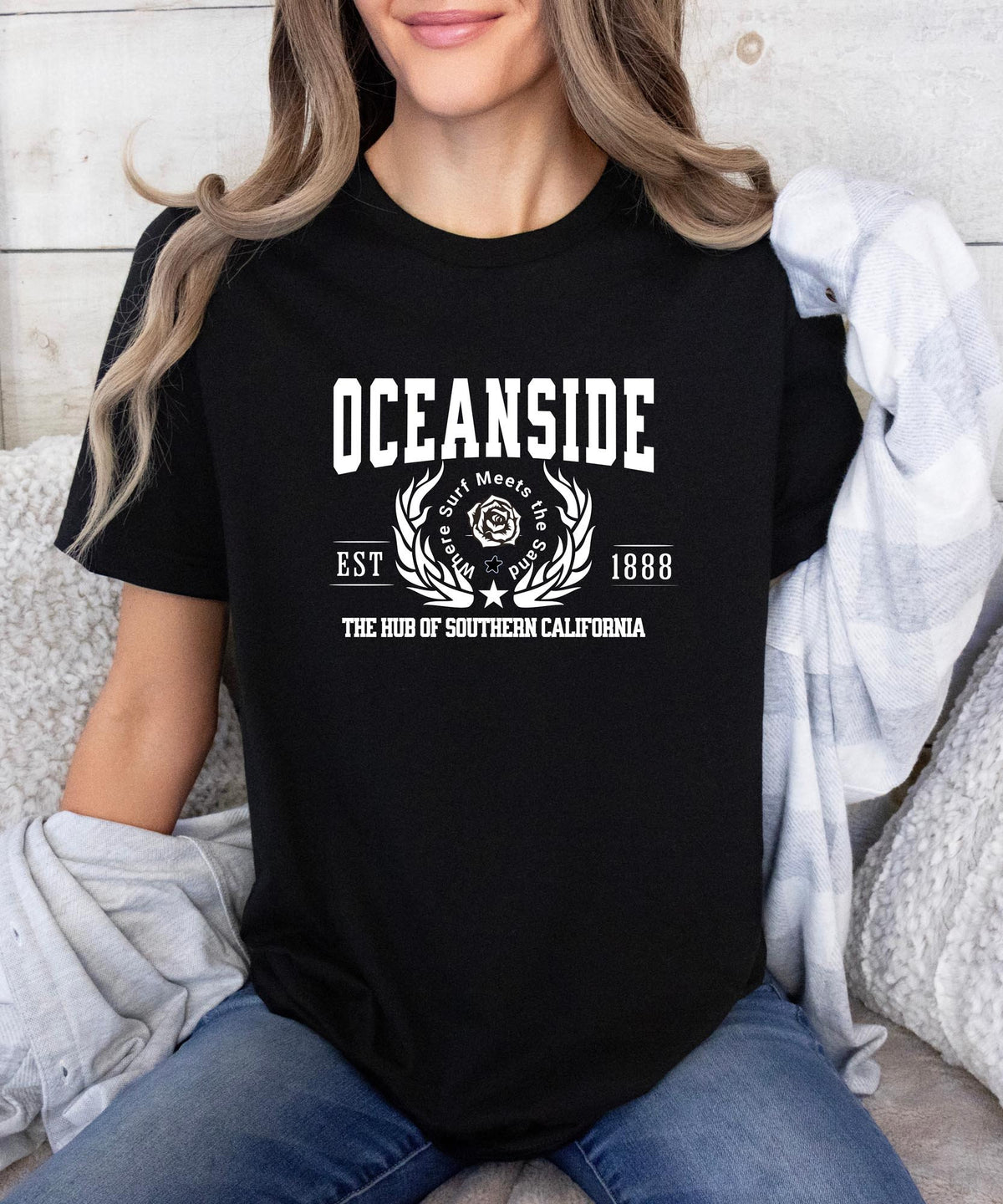 Oceanside California T-Shirt - The Hub of Southern California - Coastal City Pride Apparel
