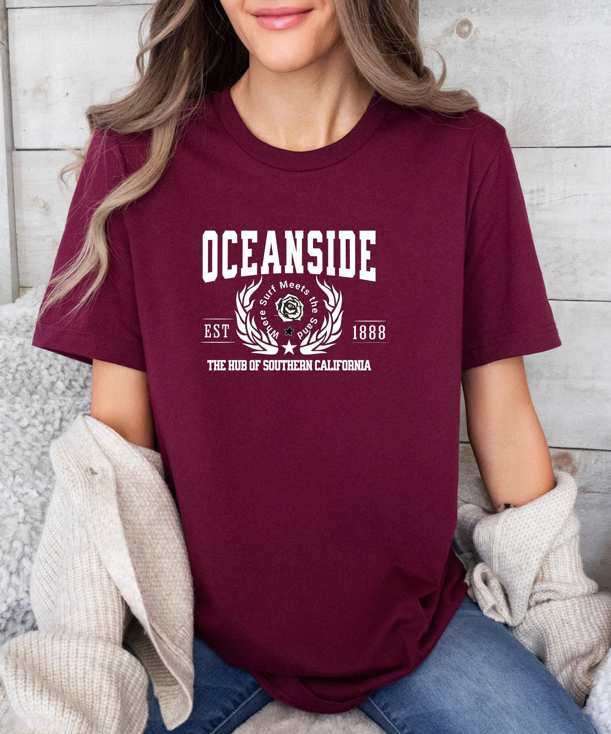 Oceanside California T-Shirt - The Hub of Southern California - Coastal City Pride Apparel