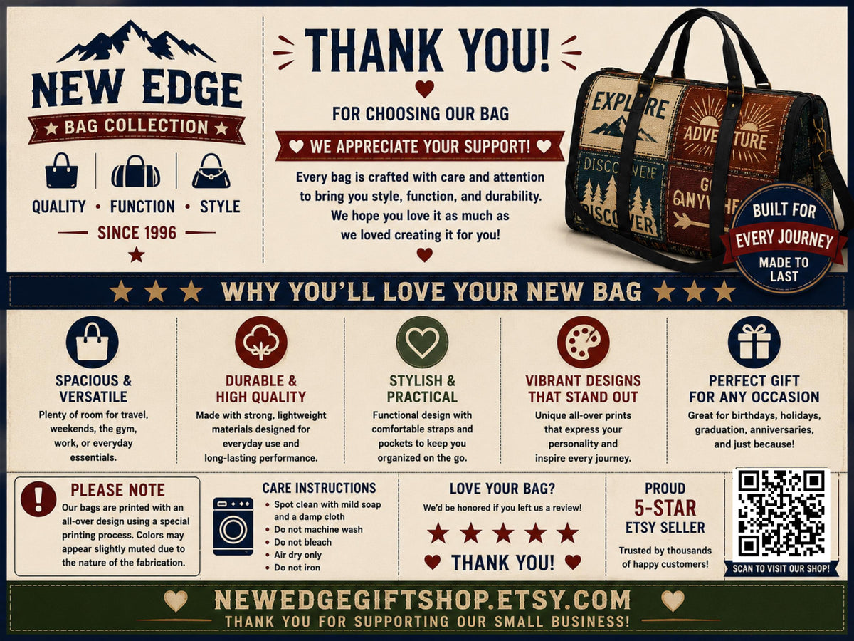Physical Education Teacher Weekender Bag Developing Strong Bodies Faux Patchwork PE Teacher Travel Tote Gift