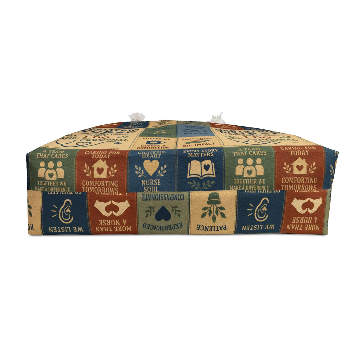 Geriatric Nurse Weekender Bag I Do Age Ceptional Care Faux Patchwork Travel Tote Nurse Appreciation Gift
