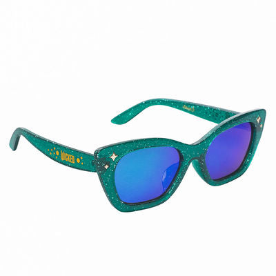 SG5163 Kids Arkaid Wicked Dark Green Glitter Cateye Sunglasses – Fun Dress-Up Shades for Kids