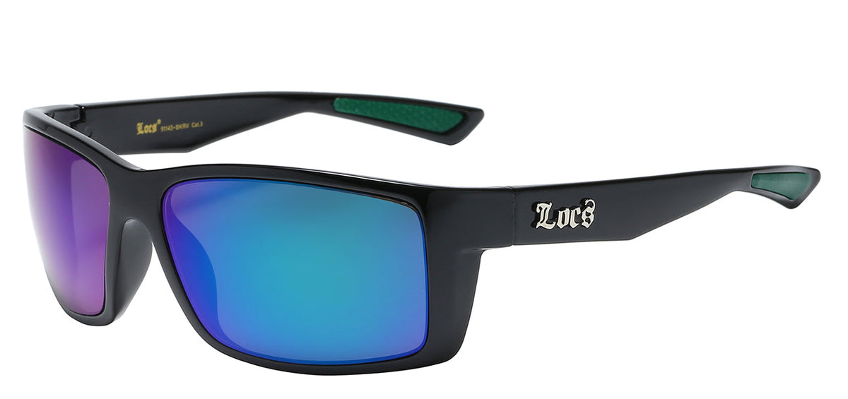 HARD CORE 8LOC92243-BK LOCS DARK SUNGLASSES