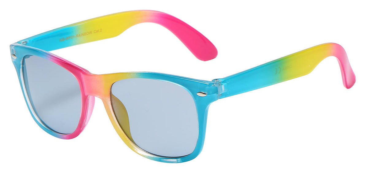 Retro Rewind rainbow Unisex sunglasses