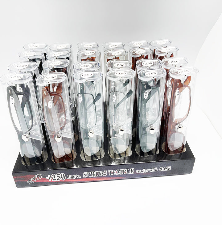 + 2.50 READING GLASSES