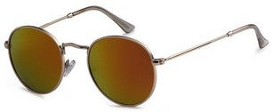 ROUND 711014 METAL ASST.COLORS SUNGLASSES