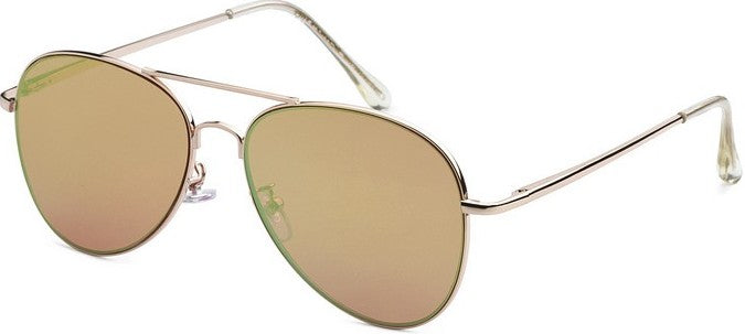 8AV588-RV  AVIATOR STYLE SUNGLASSES