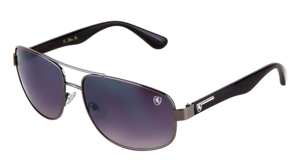 8KN-2008 KHAL ONE PIECE METAL SUNGLASSES