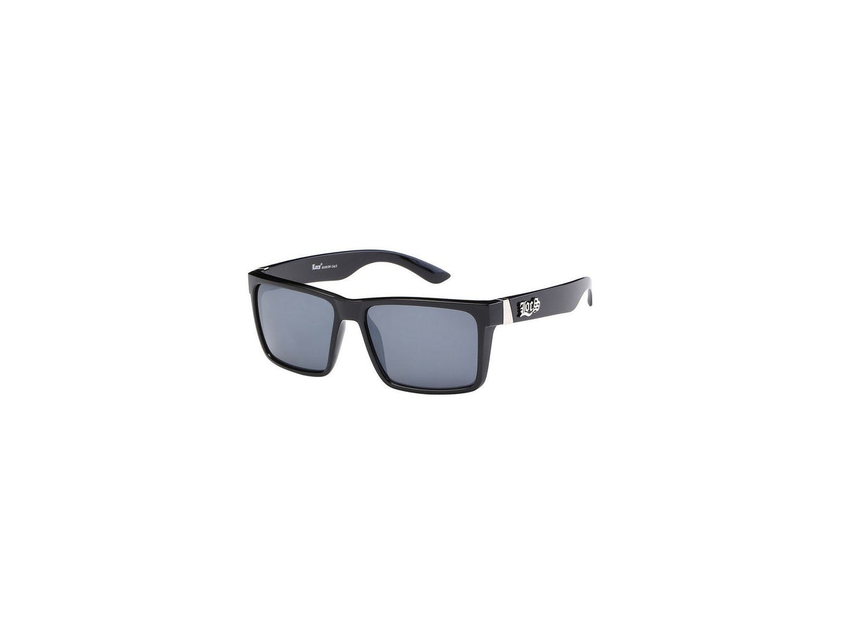 Locs Mens Metal Side Dark Sunglasses