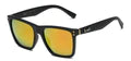 LOCS 8LOC91149-MIX SUNGLASSES: TOUGHNESS MEETS TREND IN BLACK & BLUE MIRROR LENSES!