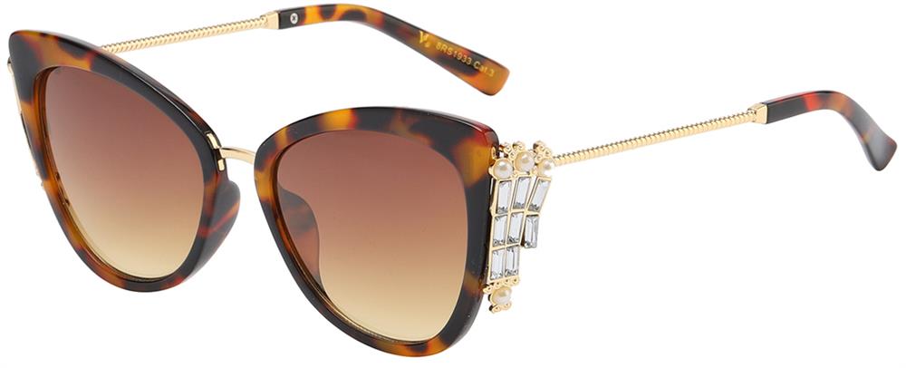 Rhinestone Sunglasses - 8RS1933