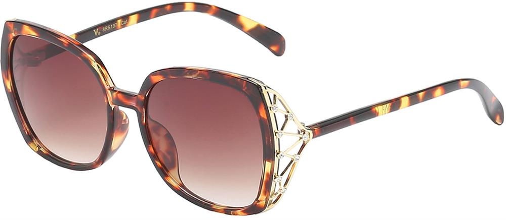 Rhinestone Sunglasses - 8RS1978