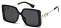 VG WOMEN SUNGLASSES 8VG29466: CHIC SQUARE ELEGANCE