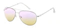 OCEAN MODIFIED CURVED AVIATOR FRAME WITH SPRING TEMPLE AND OCEAN LENS