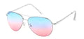 OCEAN MODIFIED CURVED AVIATOR FRAME WITH SPRING TEMPLE AND OCEAN LENS