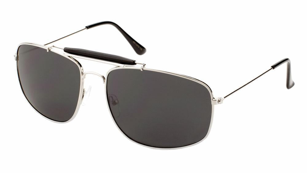 Metal Aviator Sunglasses