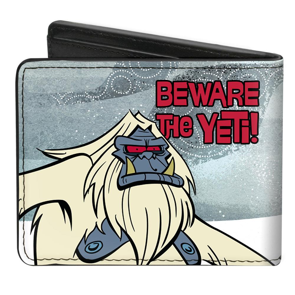 BI-FOLD WALLET - MICKEY MOUSE BEWARE THE YETI! MOUNTAIN SCENE