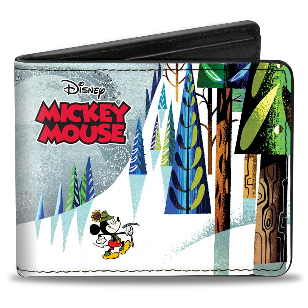 BI-FOLD WALLET - MICKEY MOUSE BEWARE THE YETI! MOUNTAIN SCENE