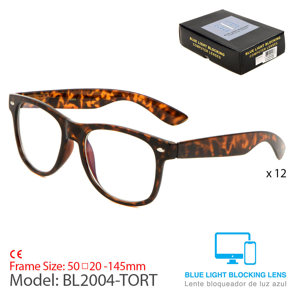 Blue Light Blocking Demi Classic Glasses