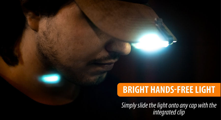 Cap Lights W/Integrated Clip
