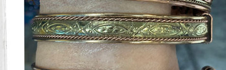 Magnetic Copper Bracelet, One Size Fits Most, Assorted Styles