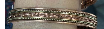 Magnetic Copper Bracelet, One Size Fits Most, Assorted Styles