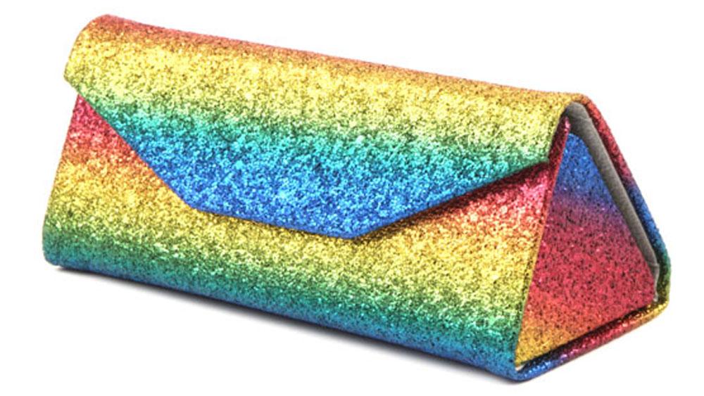 Gold Color Triangle Sunglasses Case Wholesale