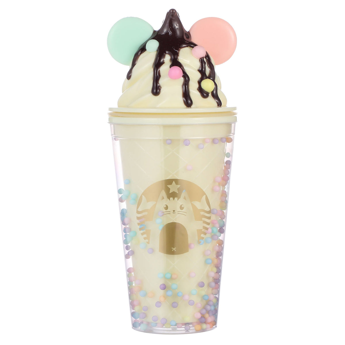 Candy Dots Soft Serve Sundae Tumbler - Vanilla