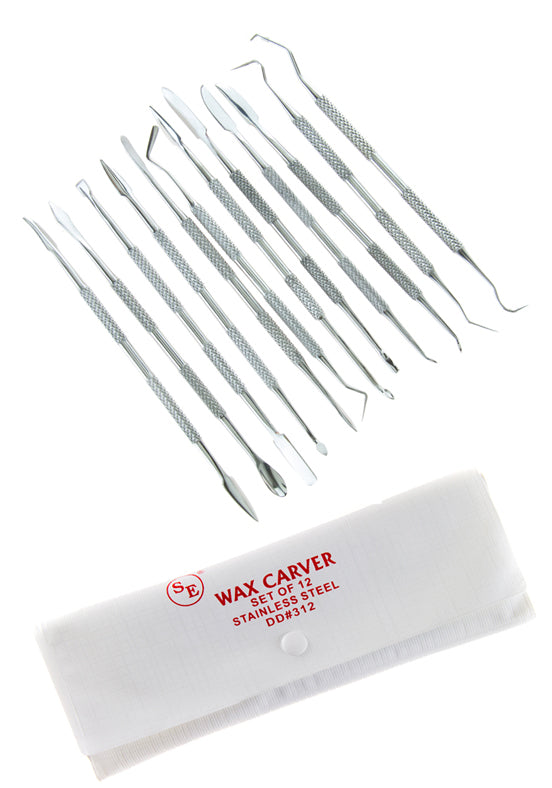 12Pc Stainless Steel Pick & Spatula Set