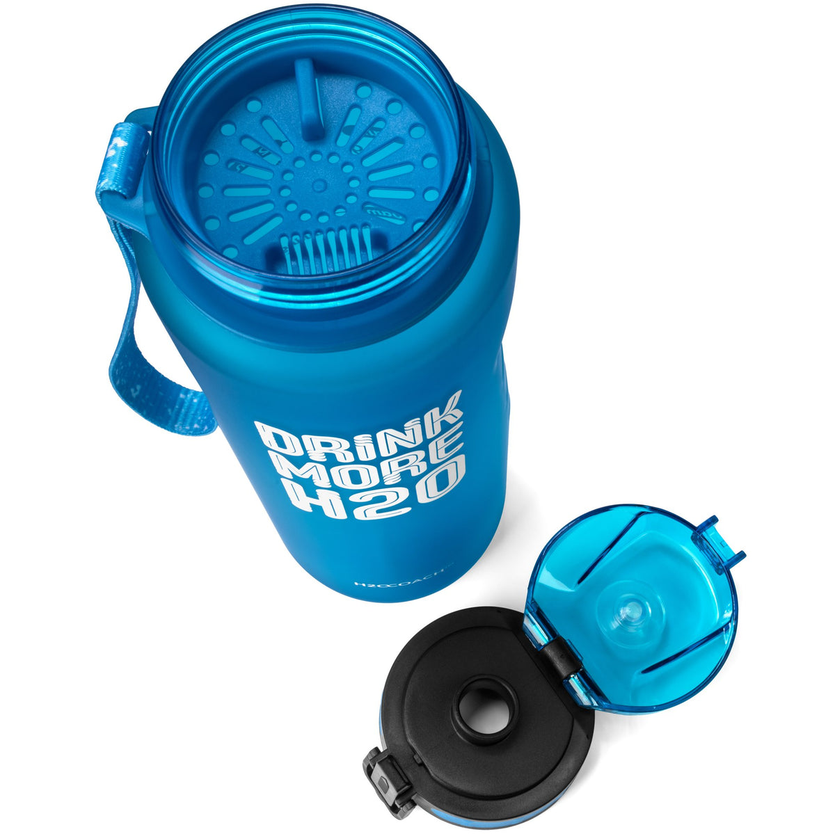 New Edge - Drink More H2O Water Bottle - 36 Oz.