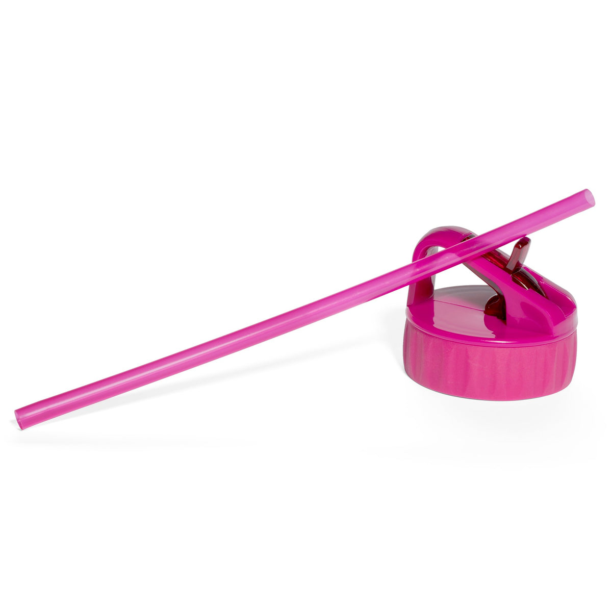 New Edge 30oz Motivational Water Bottle with Straw - Pink
