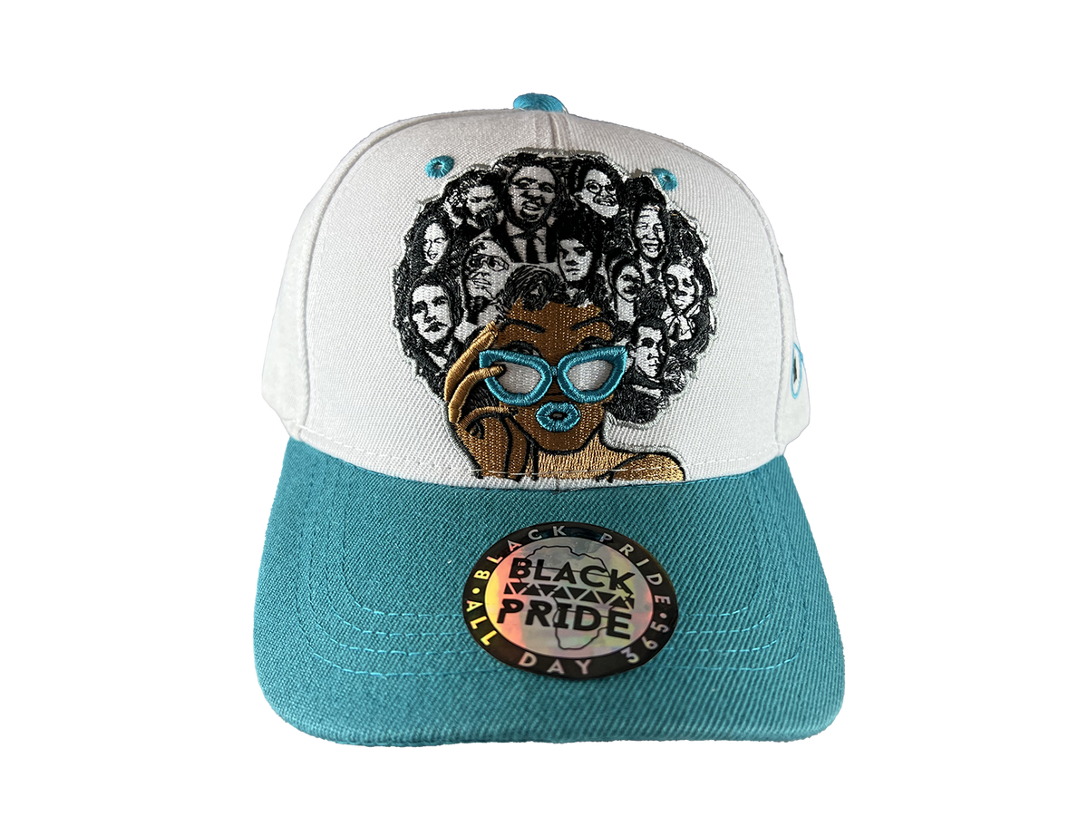 WOMENS SNAP BACK "MY ROOTS" WT/GN HAT