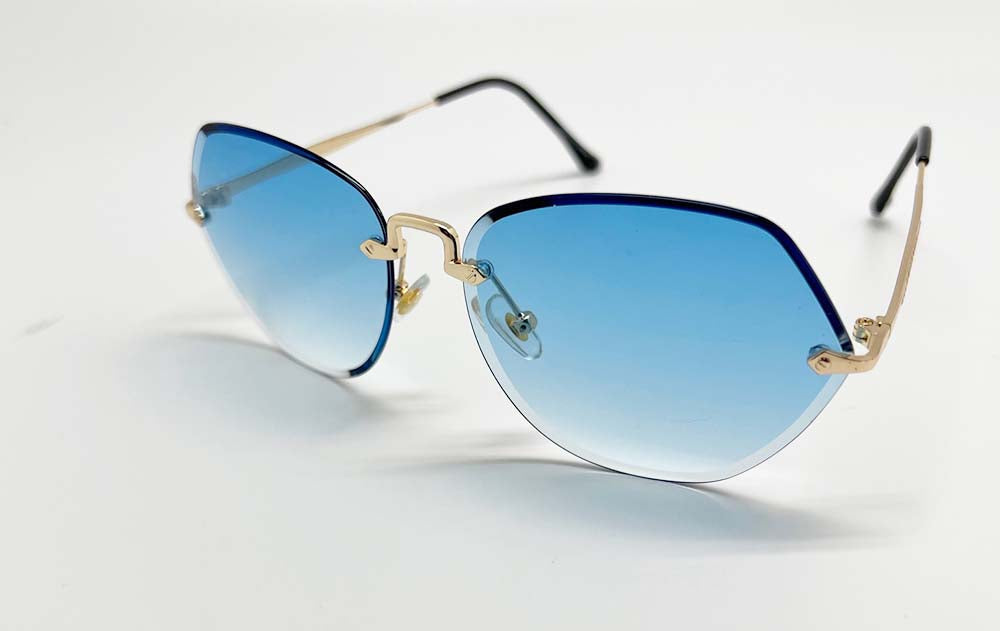 OCEAN LENS ASSORTED RIMLESS SUNGLASSES