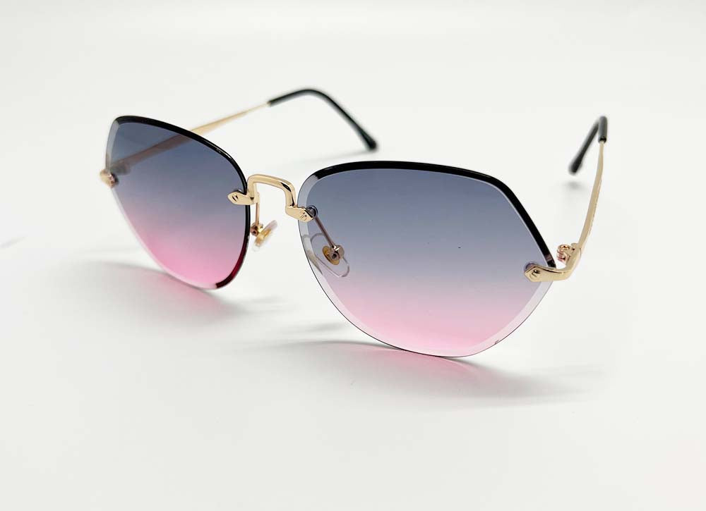 OCEAN LENS ASSORTED RIMLESS SUNGLASSES