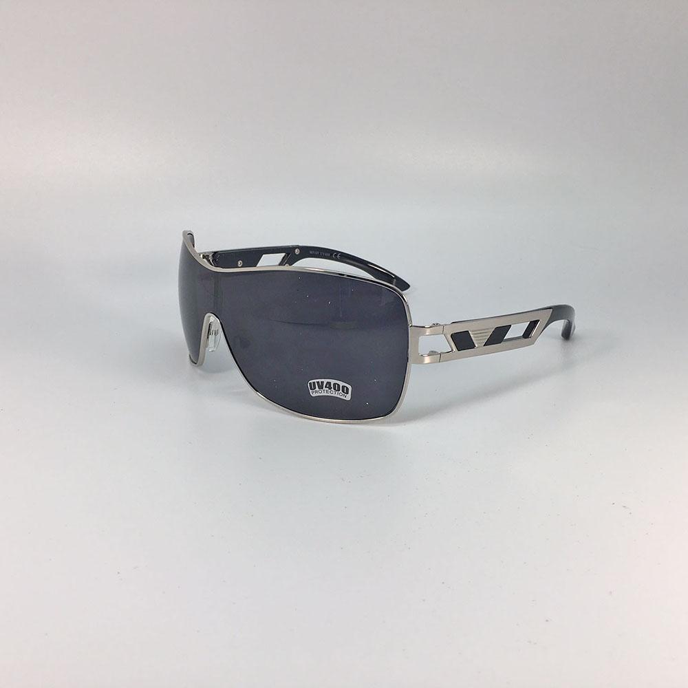 One piece metal sunglasses