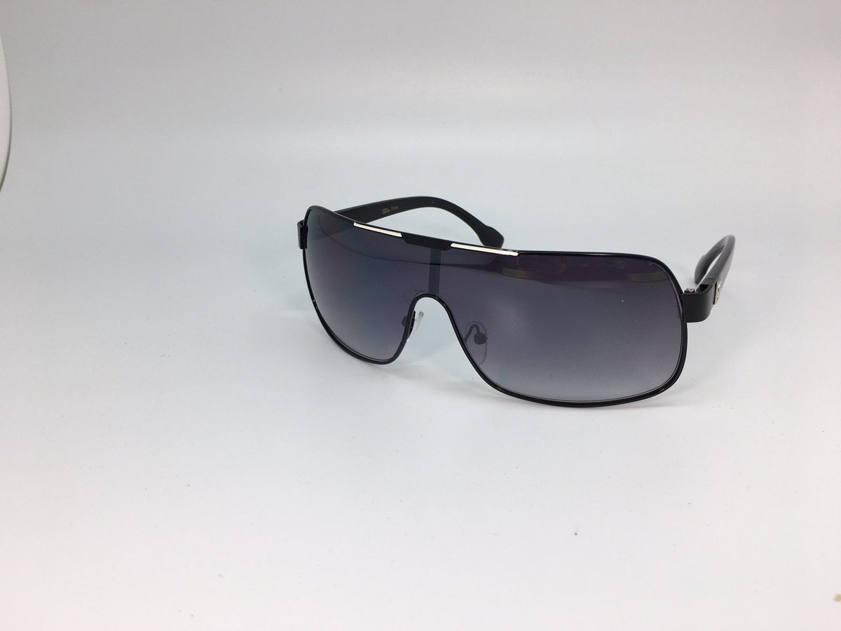 One-piece Metal Unisex Sunglasses