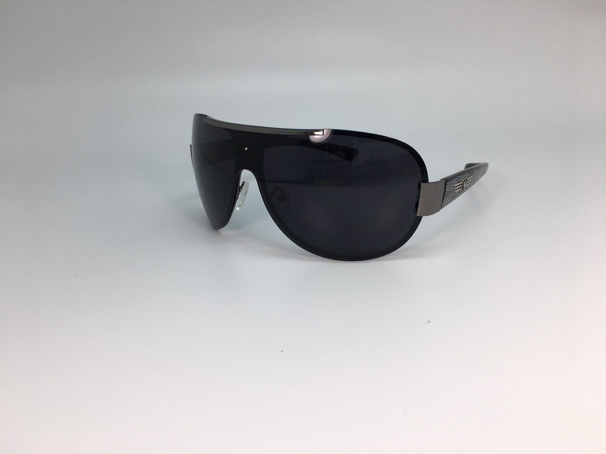 One-piece khan Metal Sunglasses