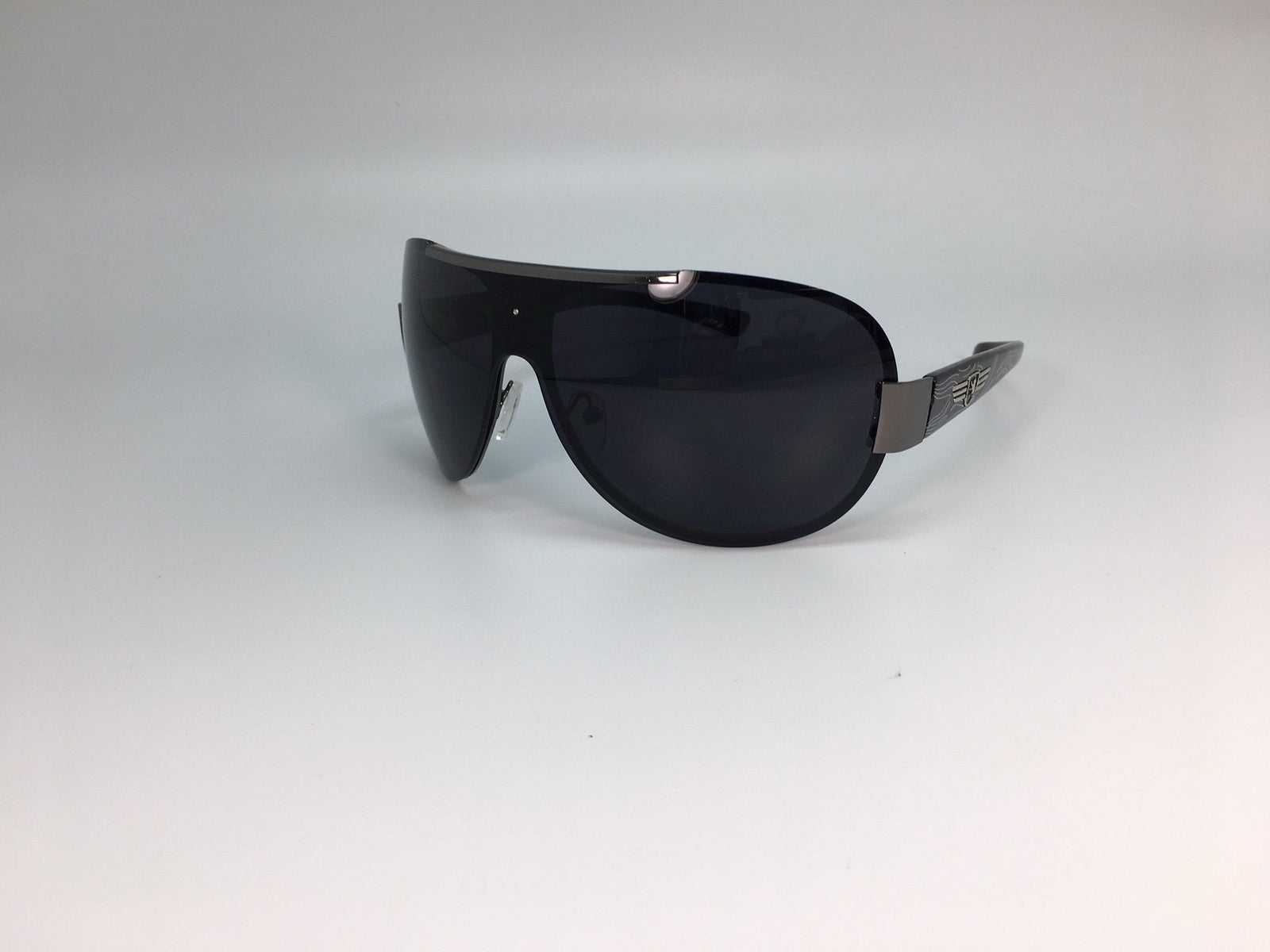 One-piece khan Metal Sunglasses