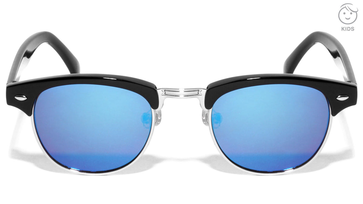 color metal aviator sunglasses
