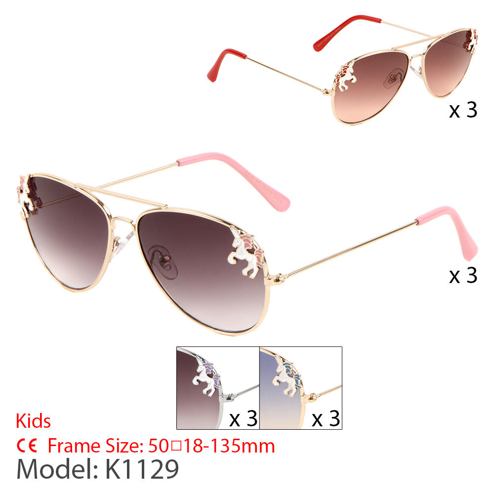 p6595 Thin Cat Eye Sunglasses