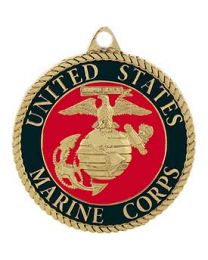 EMBLEM KEYRING-USMC LOGO Bright-Shine