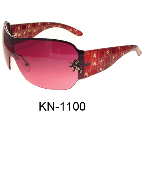 KN-1100 KHAN ONE-PIECE METAL SUNGLASSES