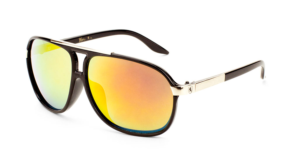 KN-5133 CM KHAN ONE-PIECE METAL SUNGLASSES