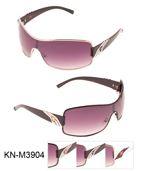 KHAN KN-M3850 KHAN ONE PIECE METAL SUNGLASSES