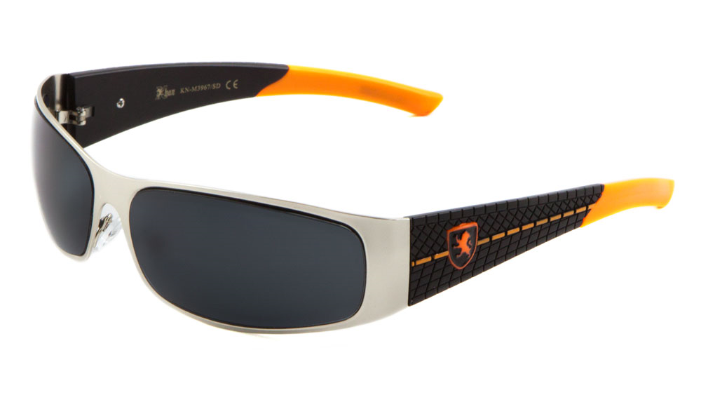 KN-M3967 KHAN ONE-PIECE METAL SUNGLASSES