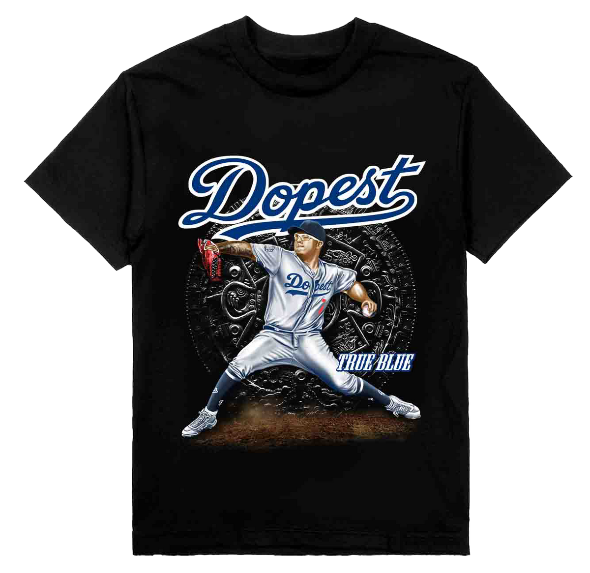 DOPEST TRUE BLUE T-SHIRT